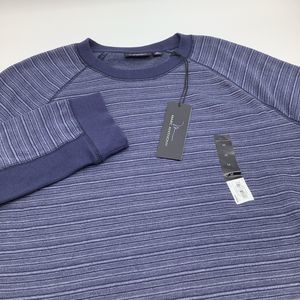 Marc Anthony Mens Long Sleeve Sweater Blue‎ Size Medium NWT